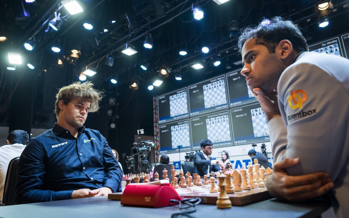 Magnus Carlsen, Arjun Erigaisi