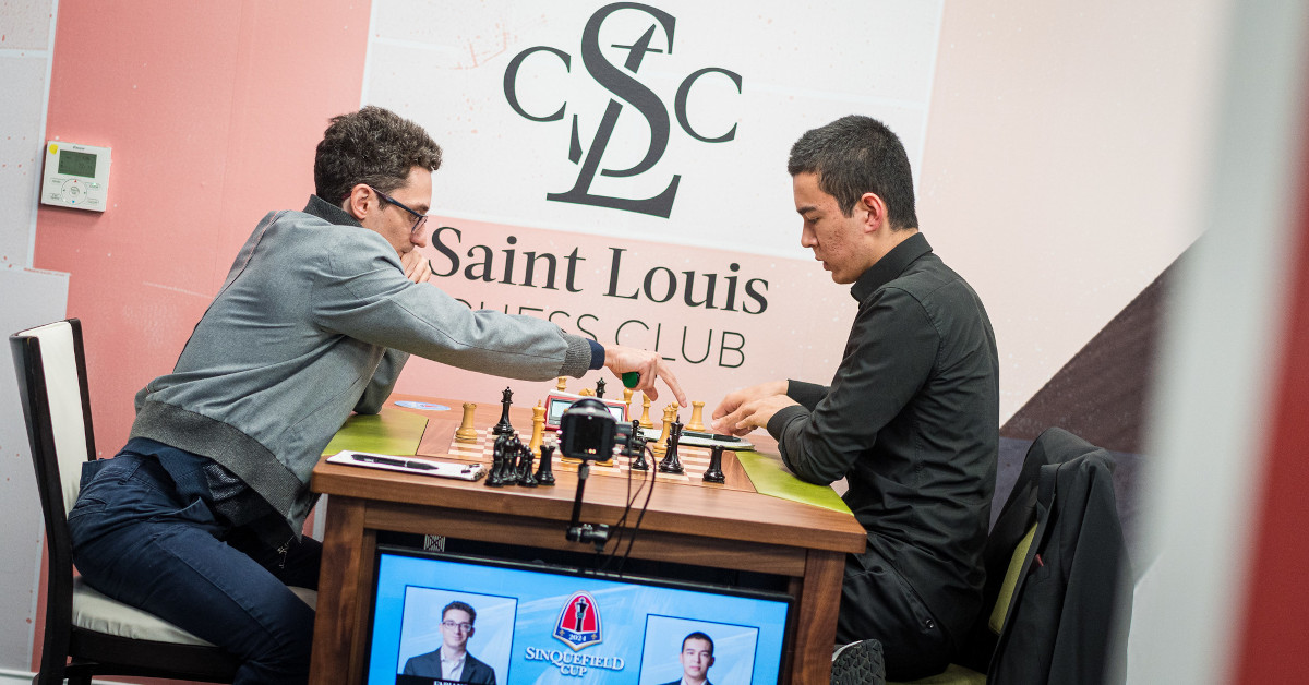 Fabiano Caruana, Nodirbek Abdusattorov