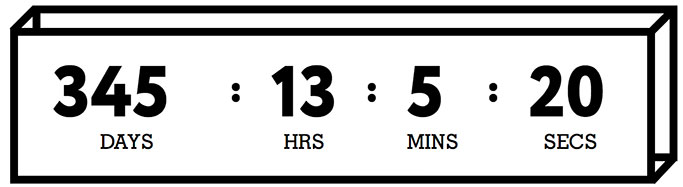 Countdown clock